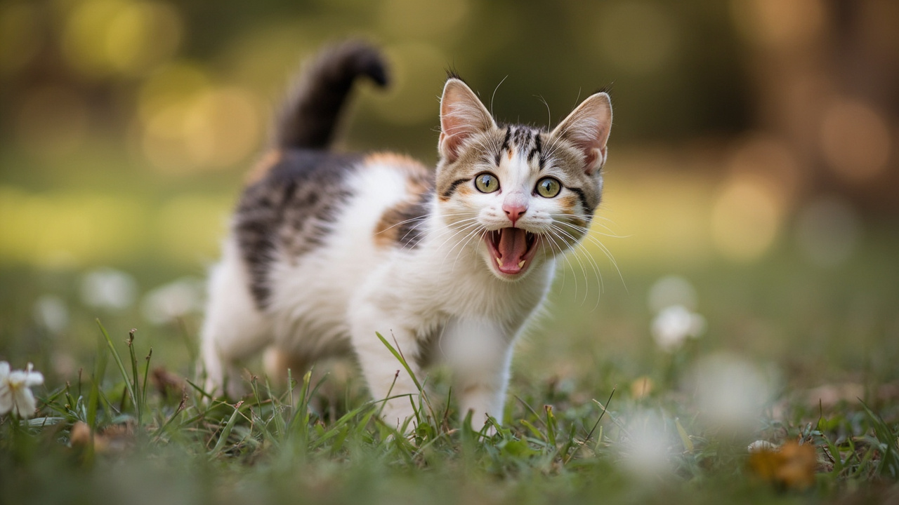 猫咪慵懒的午后